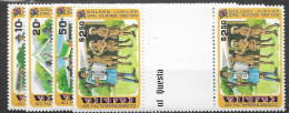 Dominica Mnh ** Gutter Pairs Scouts Set 1979 - Dominique (1978-...)