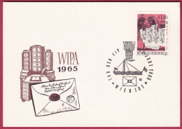 Österreich MNr.1184 Sonderstempel 11. Juni 1965 WIPA  IAG Der FIP - Briefe U. Dokumente