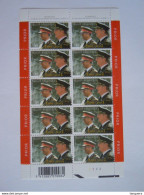 België Belgique 2003 Koning Boudewijn En Albert II Rois Baudouin Et Albert II Feuillet PLANCHE 2 COB 3201 Yv 3188 MNH ** - 2001-2010