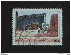 Bophuthatswana Bophutatswana 1987 Manufacture De Briques Industrie Yv 185 O - Bophuthatswana