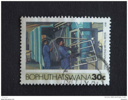 Bophuthatswana Bophutatswana 1985 Peinture De Lits Métaliques Industrie Yv 161 O - Bofutatsuana