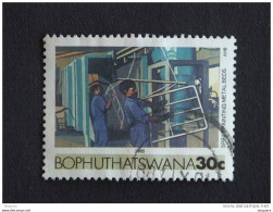 Bophuthatswana Bophutatswana 1985 Peinture De Lits Métaliques Industrie Yv 161 O - Bophuthatswana