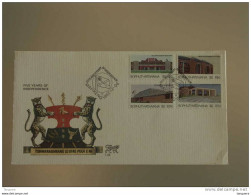 Bophuthatswana FDC 1982 Gebouwen édifices Yv 96-99 - Bophuthatswana