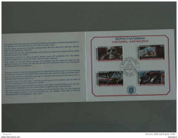 Bophuthatswana Presentation Card Veiligheid Op De Weg Sécurité Routière Yv 25-28 - Unfälle Und Verkehrssicherheit