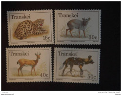 Transkei 1988 Animaux Divers Dieren Yv 226-29 MNH ** - Selvaggina