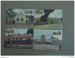 Transkei 1983 MAXIMUM Cartes Postkantoren Bureaux  Postaux Yv 128-131 - Correo Postal