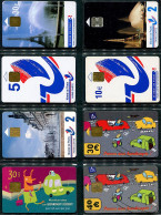 Stationnement - Lot De 8 Cartes  Différentes Piaf Mairie De Paris - Colecciones