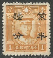 CHINE / OCCUPATION JAPONAISE / CHINE DU NORD N° 56(A) NEUF Sans Gomme - 1941-45 Nordchina