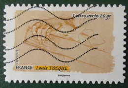 1092 France 2015 Oblitéré Autoadhésif Le Toucher Louis Tocqué - Sonstige & Ohne Zuordnung