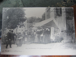 Carte Postale Auvergne, Le Brocantage Des Cheveux - Kunsthandwerk