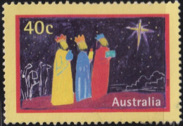 1986  Australien ° Mi:AU 1780, Sn:AU 1713, Yt:AU 1719, Sg:AU 1832, Un:AU 1802, Sev:AU 1713, Three Kings, Christmas - Usati
