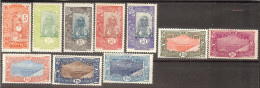 French SOMALI Fishes,bridge Set 10 Stamps  MLH - Sonstige & Ohne Zuordnung