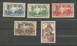 Guinée N°136, 137, 139, 140, 146 Cote 7.80€ - Gebraucht