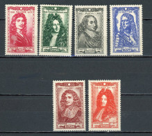 FRANCE - PERSONNAGES - N° Yvert 612/617** - Nuovi