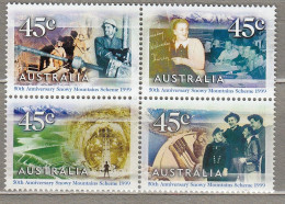 AUSTRALIA 1999 Snowy Mountains Scheme MNH(**) Mi 1836-1839 #33781 - Mint Stamps
