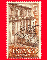 SPAGNA  - Usato - 1960 - Reale Monastero Di Samos - Facciata - 5 - Used Stamps