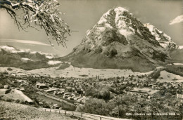 CPSM-Suisse -GLARUS Mit GLÄRNISH - Edit H.Schönwetter-Elmer - 2 Scans - Glaris Norte