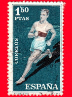 SPAGNA - Usato - 1960 - Sport - Atletica - Corsa - 1.50 - Used Stamps