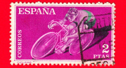 SPAGNA - Usato - 1960 - Sport - Ciclismo - 2 - Oblitérés