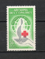 COMORES N° 27  NEUF SANS CHARNIERE COTE 10.00€   CROIX ROUGE - Nuovi