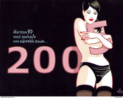 MINUS : Carte Voeux HORIZON 2005 - Cartoline Postali