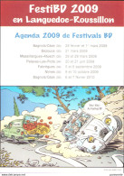 JULIE Alain : Carte Annonce Des Salons BD LANGUEDOC ROUSSILLON 2009 ( Avec La 2CV Citroen ) - Cartes Postales