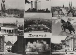 55254 - Jugoslawien - Zagreb - U.a. Hrv. Nar.  Kazaliste - 1964 - Jugoslawien