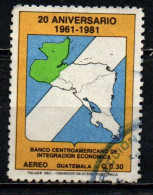 GUATEMALA - 1984 - Bank Emblem, Map - USATO - Guatemala