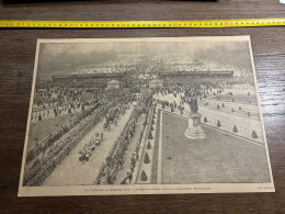 1921 GHI FUNERAILLES DU MARECHAL FOCH. - L'ENTRÉE DU CORTEGE DANS LA COUR DE L'HOTEL DES INVALIDES - Collections