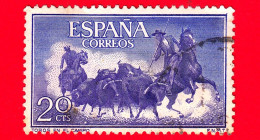 SPAGNA - Usato - 1960 - Tauromachia - La Corrida - Bullfighting - Tori In Campo - 20 - Oblitérés