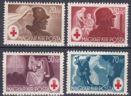 Hongrie 1944 MH * Croix Rouge  (A11) - Unused Stamps