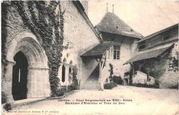 CPA Carte Postale Suisse Chillon  Cour Seigneuriale Escalier D'honneur 1904 VM78925 - Veytaux