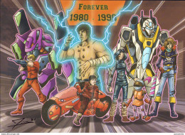 MAITRE JIM : Affiche FOREVER 1980-1990 (s) - Afiches & Offsets