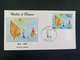 Enveloppe 1er Jour "Noël 1984 - Coquillage" 21/12/1984 - PA142 - Wallis Et Futuna - FDC