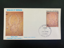 Enveloppe 1er Jour "Hommage à Jean Cocteau - Pégase" 30/06/1984 - PA136 - Wallis Et Futuna - FDC