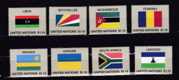 UNITED NATIONS-2017-FLAGS-MNH - Ongebruikt