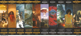 10 Marque Page Differents Editions MANGO Science Fiction - Bladwijzers