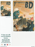 QUALIZZA : Duo (carte + Marque Page) Salon ROUBAIX 2012 - Bookmarks
