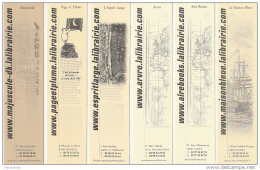 6 Marque Page LIBRAIRIE.COM - Bookmarks