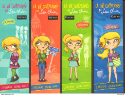 GIRARD-AUDET Catherine : 4 Marque Page LA VIE COMPLIQUEE DE LEA OLIVIER - Bookmarks