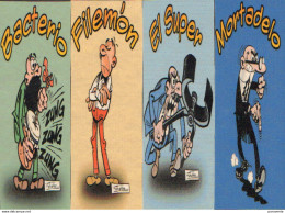 4 Marque Page Differents Espagne Pour MORTADELO - Bookmarks