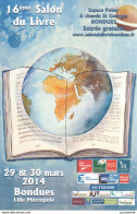 Puzzle 2 Marque Page Salon Du Livre De BONDUES 2014 - Bladwijzers