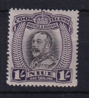 Niue: 1932/36   Pictorial (insc. Niue Cook Islands)  SG68    1/-    MH  - Niue