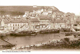 Reproduction CPA - 14 Port En Bessin - Le Port Vers 1900 - CPM - Voir Scans Recto-Verso - Port-en-Bessin-Huppain