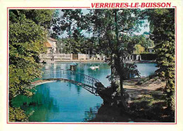 91 - Verrières Le Buisson - Le Lac - Cygnes - CPM - Voir Scans Recto-Verso - Verrieres Le Buisson