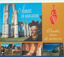 85 - Maillezais - L'Abbaye Saint Pierre - Multivues - Rabelais - CPM - Voir Scans Recto-Verso - Maillezais