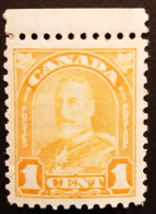 Canada 1930 MNH Sc #162**  1c King George V, Arch/Leaf - Unused Stamps