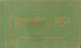 (25/03/24) ITALIE-CPA PISA - CARNET COMPLET DE 12 CARTES - Pisa