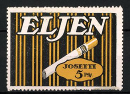 Reklamemarke Eljen Zigaretten, Josetti  - Cinderellas