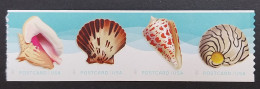 Coquillages Shells // Série Complète Neuve ** MNH Se-tenant ; Etats-Unis YT 4974/4977 (2017) Cote 3.60 € - Conchas